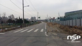  익산시, 송학동 학곤선 도로 확포장 공사 착공 