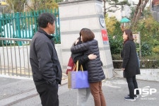  [수능풍경] 부천시, 부명고등학교...“우리 딸 화이팅” 