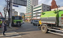  부천시, 겨울철 대비 소명지하차도 대청소 실시 