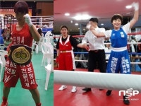  포항권투체육관 소속 김이영·문보람 선수, 전국대회 준우승과 결승 진출 