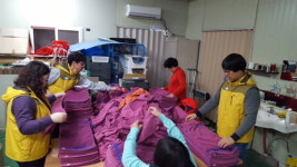  김포시상하수도사업소, 장애인 보호작업장 일손도와 