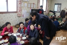  광주 광산구 송정농협, 신년 맞이 관내 경로당 어르신에 떡국 제공 ‘훈훈’ 