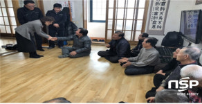  영암군, 첫 여성 면장 서호면 30개 마을 경로당 방문 