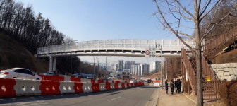  성남시, 누비길 첫 관문  ‘산성 등산 육교’ 설치…22일 개통 