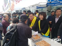  영천 한돈협회-양계농협, 돼지고기 계란 무료시식 행사 가져 