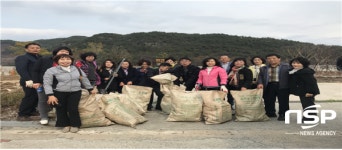  광양시 광영동, 통장협의회와 함께 환경정비활동 