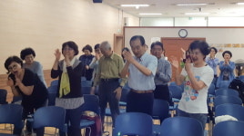  용인시 죽전2동, 주민 대상 웃음 치료 특강 