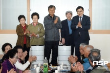 경주시, 경로당 공기청정기... 미세먼지 마스크 전달식 