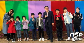  광양시 광양읍, 덕례초등학교 통학로의 화려한 변신 