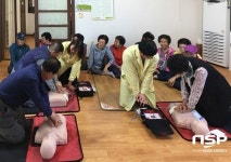  장성군, 경로당 40곳에  ‘자동 심장충격기’ 지원 