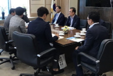  명현관 해남군수, 익산지방국토관리청 방문 현안 논의 