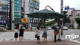  익산시, 폭염대비 그늘막 확대 설치 