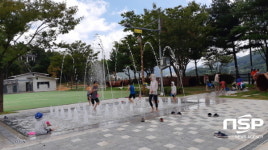  여수시, 도심공원 ‘바닥분수’ 운영 