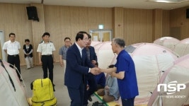  박명재 국회의원, 포항 동해면 도구별장맨션 화재 피해 현장 방문 