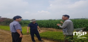  익산시, 폭염대비 임산물 재배농가 현장점검 실시 