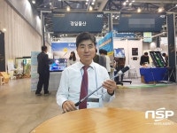 [들어보니]김영득 경일물산 대표, “홀인원 라이트는 집안 골프 스윙 연습용 스틱”