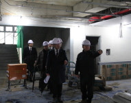 이기형 경기도의원, 고촌고교 신축공사 현장 방문