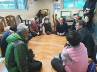 김광택 안양시 만안구청장, 11일간 107개 경로당 방문