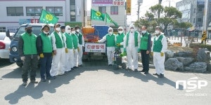 경산시 와촌면 새마을지도자협의회, 지역 내 특별방역 실시