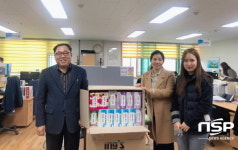 사회적기업 ‘송광행복타운’, 여수시에 마스크 후원