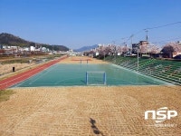 정읍시, 정읍천 둔치 어린이 축구장 새단장