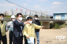 이강덕 포항시장, 재해 사전대비 하천정비사업 점검