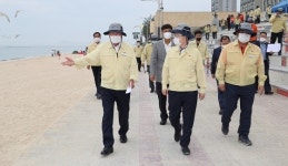 보령시, 대천해수욕장 개장 준비상황 점검