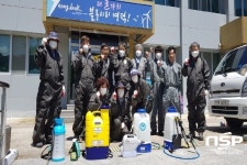 영덕군 지품면, 경로당 단계적 개방에 따른 방역 실시