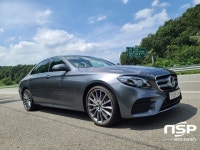 [타보니]벤츠 더 뉴 E 350 4MATIC,  도심연비·안전 보조 체크 시승