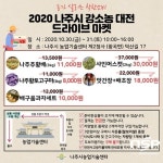나주시, ‘드라이브 스루’ 농산물 오픈 마켓 연다