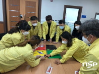 봉화군보건소 신속대응반, 재난의료대응 도상훈련 실시