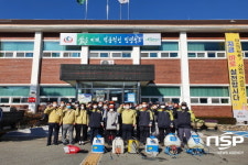 청도군 새마을지도자, 수능 대비 앞두고 특별 방역 전개