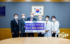 전북은행, 군산의료원에 ‘취약계층 진료비 지원 성금’ 전달