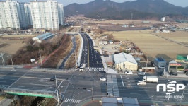 경주시, 현곡면 하구리 도시계획도로 확장 개통