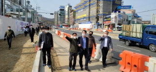 민주당 화성시병지역위, 봉담 국도43호선 공사 간담회