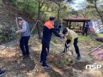 광양 광영동, 식목일 맞이 나무심기 실시