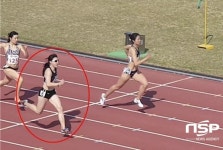 광양시청 소속 육상팀, 금빛으로 출발