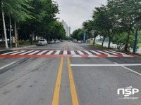 광양시, 과속방지턱 높이와 동일한 고원식 횡단보도 설치