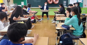 전경선 전남도의원, 목포 산정초 ‘동문과 함께하는 수업’