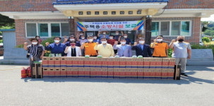 구미소방서, 안곡마을 주택용 소방시설 보급 행사 가져