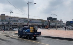 예산군, 전통시장 코로나19 방역소독·점검 실시