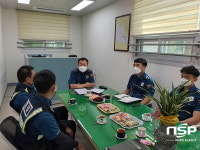 장진영 광양경찰서장, 지역 치안현장 방문