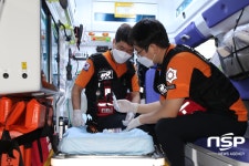 경주소방서, 특별구급대 벌 쏘임 쇼크 환자 구조