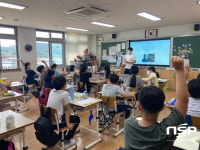 영덕군보건소, 초등학생 대상 ‘바르게 걷기 건강교실’ 운영