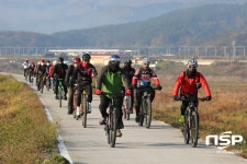 주낙영 경주시장,‘형산강 자전거도로’ 조성 현장 점검