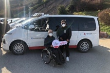 홍성군, 장애인보호작업장 승합차 지원