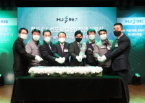 HJ중공업(옛 한진중공업), CI 선포식 …“경영 정상화 이루겠다”
