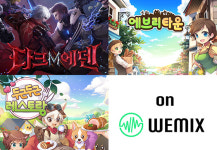 위메이드, 위믹스 플랫폼에 다크에덴M·에브리타운·두근두근레스토랑 온보딩 결정