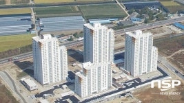 완주군, 삼봉웰링시티 행복주택 450세대 25일 입주 시작