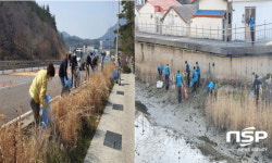 고흥군, 새봄맞이 환경정화 활동 펼쳐